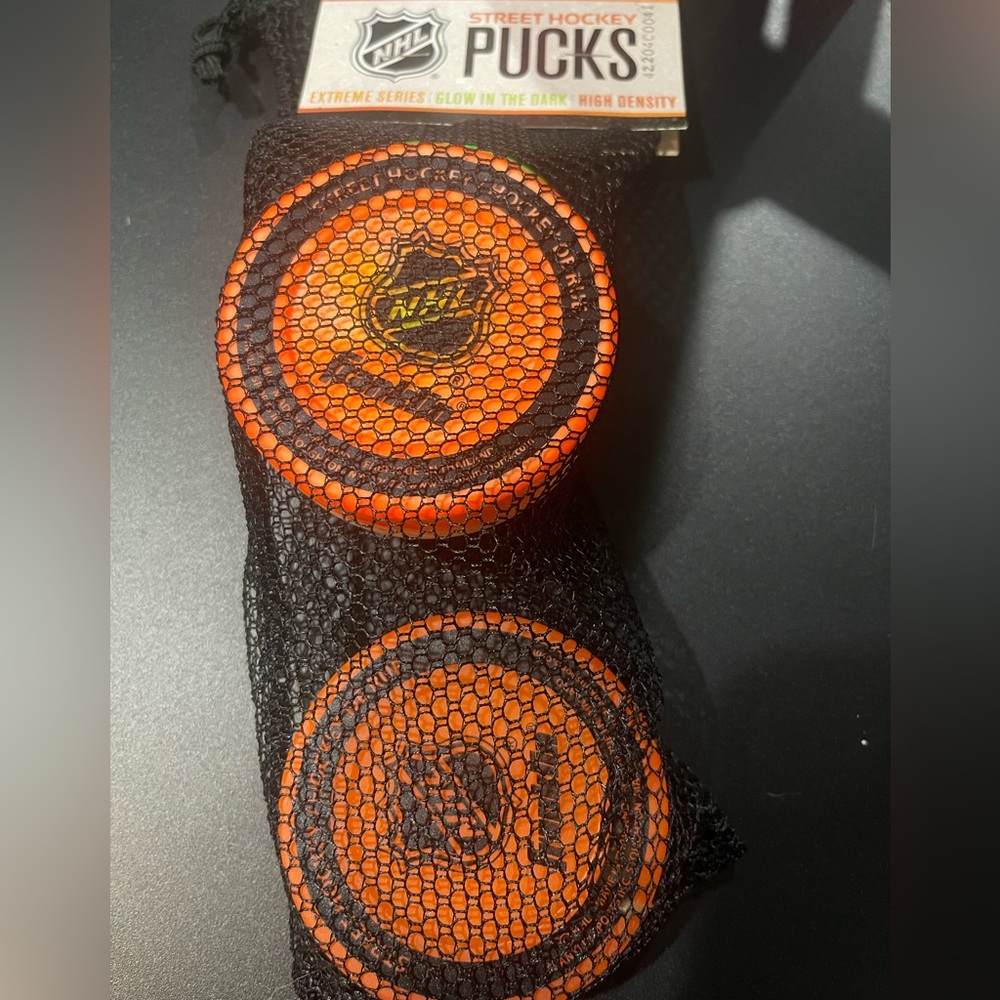 NHL Hockey Pucks